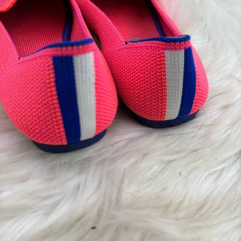 Rothy's Kids Neon Pink Moccasins Size 13 Kids